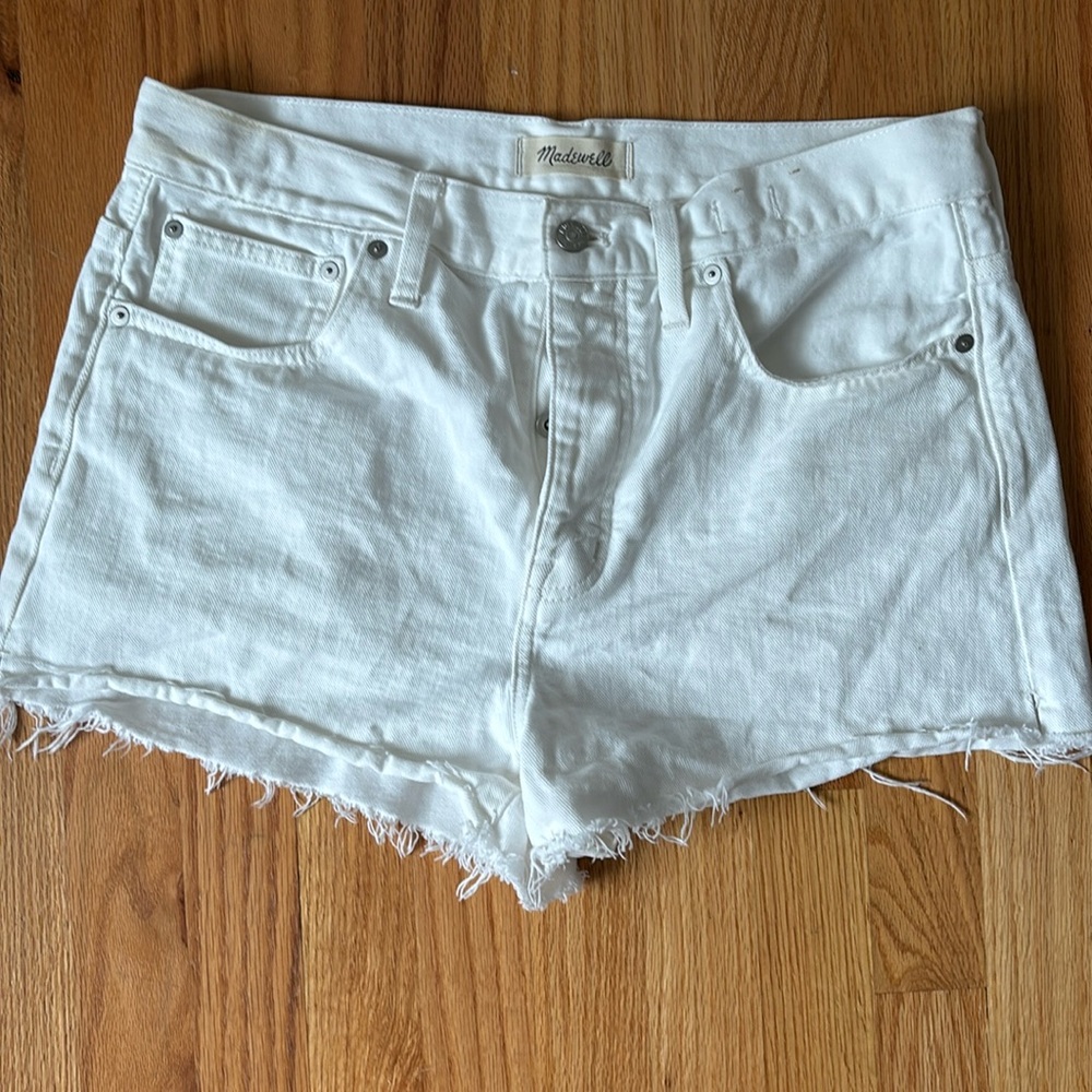Madewell relaxed denim shorts